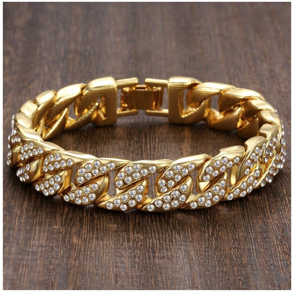 Cuban Link Stainless Steel Plated w/ gold or trade